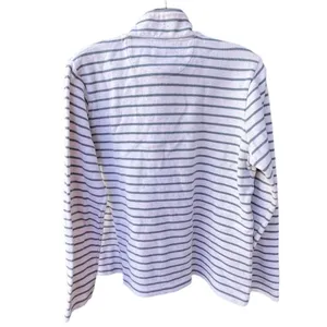 Orvis 100% cotton size L striped sweater. thumbnail 3