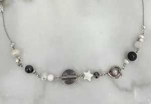 Handmade 𝐬𝐮𝐩𝐞𝐫 𝐜𝐮𝐭𝐞 𝐲𝟐𝐤 𝐠𝐫𝐮𝐧𝐠𝐞 𝐬𝐭𝐲𝐥𝐞 𝐬𝐰𝐢𝐫𝐥 𝐬𝐭𝐚𝐫 𝐧𝐞𝐜𝐤𝐥𝐚𝐜𝐞 thumbnail 2