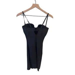 Skims Body CS Underwire Mid Thigh Bodysuit Medium Onyx New with tags thumbnail 4