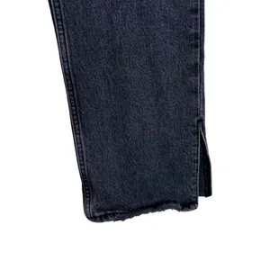 Abercrombie & Fitch Curve Love 90s Straight Ultra High Rise Jeans Black Size 25 thumbnail 4