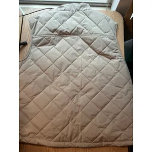 New Men's Goodfellow & Co. Insulated Vest Water/Wind Resistant Tan Lt Khaki XXL thumbnail 4