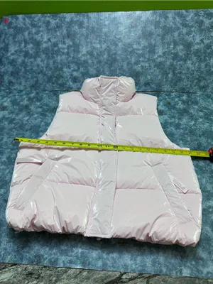 PINK Victoria's Secret Light Pink Quilted Puffer Vest S thumbnail 6