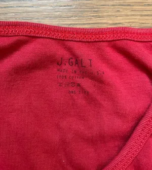 Brandy Melville Red Crop Top thumbnail 2