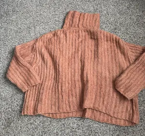 Fluffy Fox Wool & Alpaca Papaya Sweater thumbnail 1