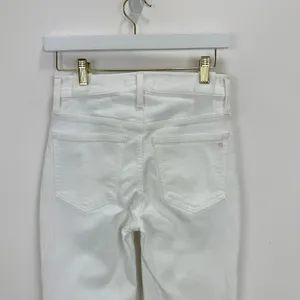 Madewell Kick Out Crop Jeans Pure White Stretch Mid Rise Flare NI961 US 24 NWT thumbnail 11