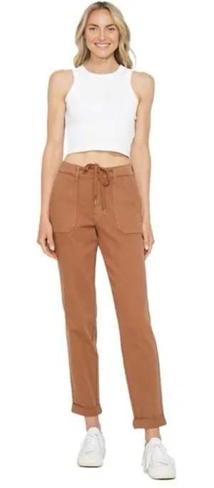 NWT Judy Blue High Waisted Garment Dyed Cuff Joggers thumbnail 1