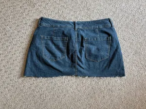 Denim mini skirt Blue thumbnail 5
