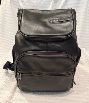 Tumi leather backpack Black thumbnail 1