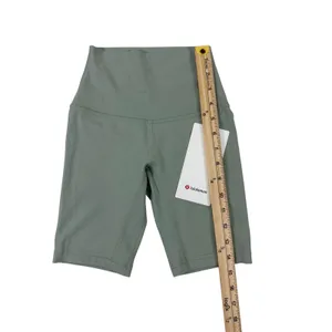 Lululemon Align High-Rise Short 8" Size 0 Black Nulu Yoga Biker Workout thumbnail 6