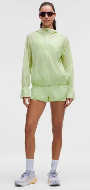 ✨Lululemon Translucent 2-in-1 High-Rise Lemongrass 3” Sz XXS Shorts✨ thumbnail 1