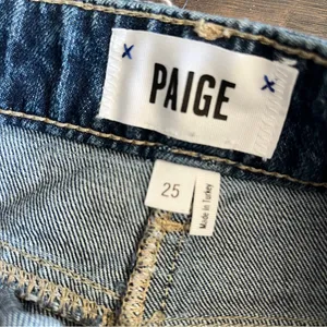 Paige Denim Blue Jean Denim Mini Skirt thumbnail 7