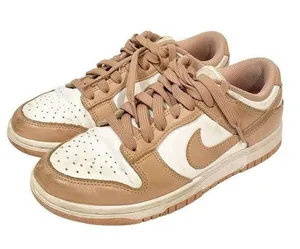 Nike Dunk Size 6 Low Rose Pink Whisper White Low Top Sneaker thumbnail 1