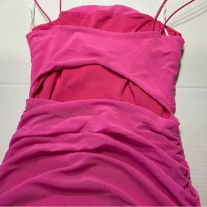Princess Polly Holloway Wishes Mini Dress Pink Mesh Sz 2 Barbie Party Vegas thumbnail 9