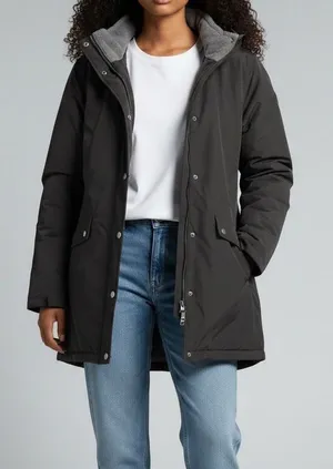 Land’s End fleece lined utility jacket black thumbnail 1