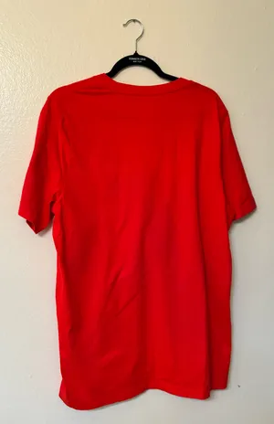 Adidas red mens y-shirt Size l thumbnail 3