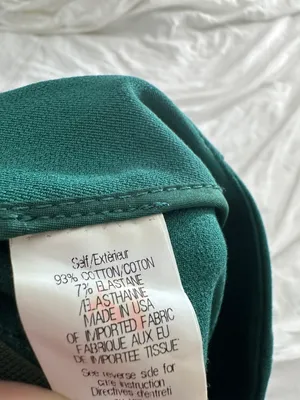 Belissa dark emerald skinny pant slacks thumbnail 3