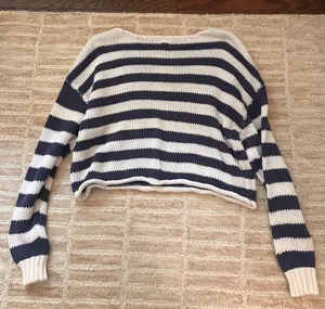 Striped Aerie Sweater Knit thumbnail 2