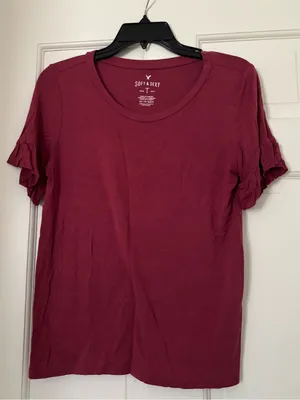 Women's Ruffle Sleeve Tee thumbnail 1