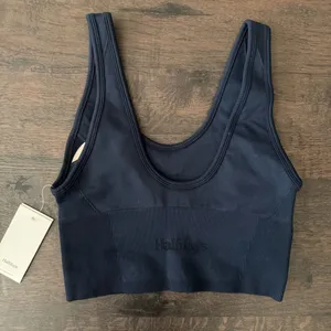 Halfdays NEW Paradis Sports Bra Top Navy thumbnail 4