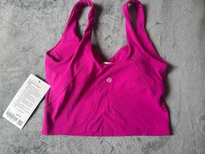 Lululemon Align Tank Top *Light Support, A/B Cup Ripened Raspberry Size 6 thumbnail 3