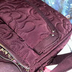 Vera Bradley Plum Quilted Shoulder Bag thumbnail 14