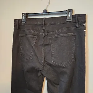 Joe’s Jeans Black Studded Flawless The Charlie High Rise Skinny Ankle casual thumbnail 7