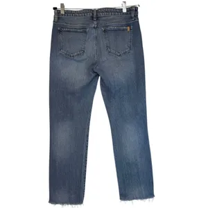 Joes Jeans The Lara Mid Rise Cigarette Ankle‎ Jeans Distressed Raw Hem Blue 28 thumbnail 7