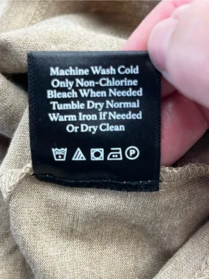 Cozy Earth Women’s All Day Tee Tan Beech Heather Large Short Sleeve Shirt NEW thumbnail 6
