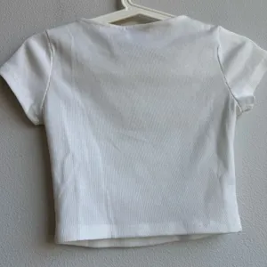$5/$25 Princess Polly Cream White Ribbed Crop Top Size 0 XS Short Sleeve thumbnail 3
