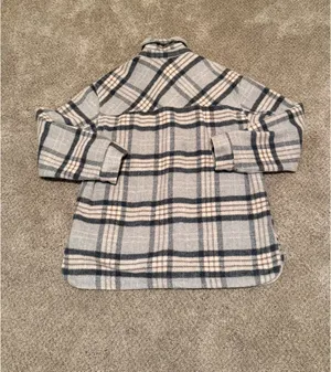Ashley by 26 International Plaid Shacket thumbnail 2