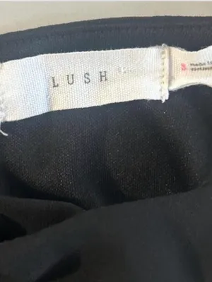 Lush Black Halter-Style Maxi Dress thumbnail 2