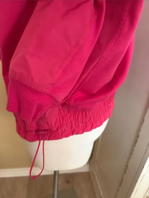 Athleta Women’s Hot Pink Half-Zip Pullover Sweater thumbnail 4