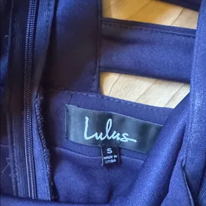 Lulu's Deep Indigo Strappy Dress thumbnail 2