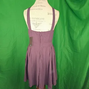 NWT Lulu's Womens Dusty Purple Forevermore Skater Dress Large‎ thumbnail 2