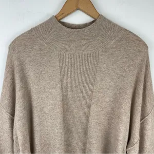 ATM Anthony Thomas Melillo Mock Neck Wool Cashmere Sweater Sz Small thumbnail 6