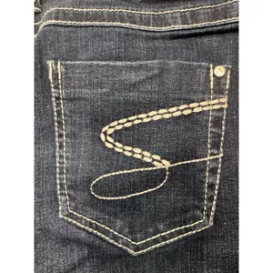 Vintage Seven For All Mankind Skinny Jeans Women's 10 Blue Denim Y2K EUC thumbnail 11