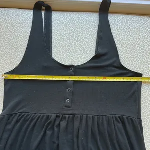 NWOT American Eagle Soft & Sexy Ribbed Black Sleeveless Peplum Top size S thumbnail 8