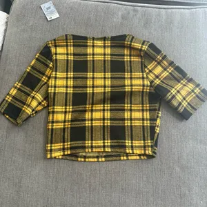 Adara Plaid Clueless inspired set Yellow Size M thumbnail 5