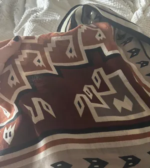 Vintage Western Scarf Brown thumbnail 5