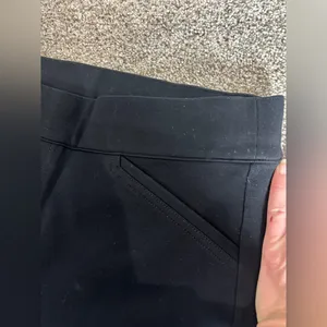 SPANX The Perfect Black Pant Ankle Backseam Skinny Pull On Ponte Travel Large thumbnail 6
