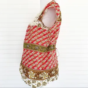 Bohemian Peasant blouse Size Large thumbnail 3