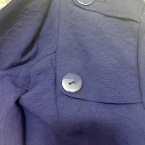 Tulle Women's Casual, Business Casual navy blue trench coat. Size‎ small thumbnail 7