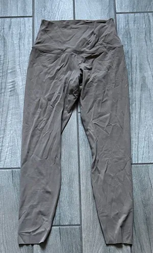 Nike Women's Taupe Leggings thumbnail 1