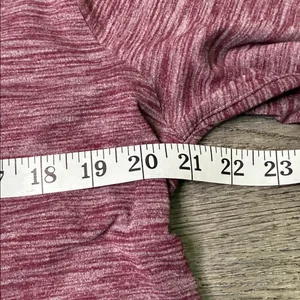 Lululemon Athletica Go City Pullover Maroon Long Sleeve Top thumbnail 3