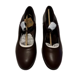 Dream Paris Ascenelle Arch Support Mary Jane Pumps in Brown, Size 8 thumbnail 3
