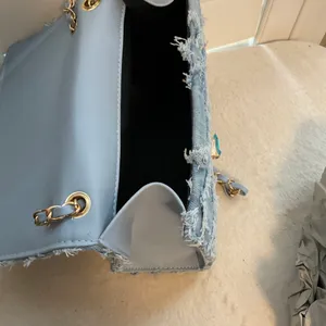 Denim crossbody Blue thumbnail 6