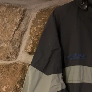 Grey/Blue Thick Zip Up Windbreaker Material Boulder Ridge Jacket thumbnail 7