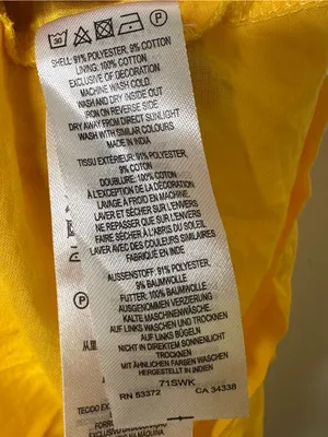 French Connection Yellow Gingham Smocked Midi Dress Size 6 thumbnail 8