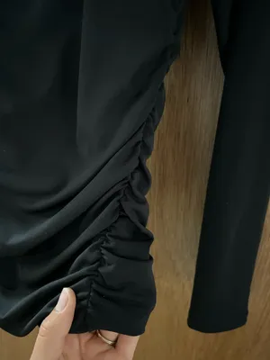 Abercrombie and fitch silky smooth asymmetrical body suit thumbnail 6