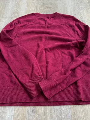 J. Crew Women’s Deep Red Crewneck Sweater thumbnail 6